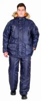 Winter jacket ALASKA for men, insulated, elongated