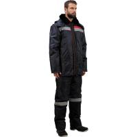 Winter work suit for men Z02-KBR blue/black