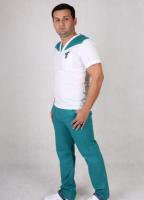 Мужской медицинский костюм RSW "Зелёные крылья"