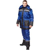 Winter work suit for men z27-KPK with SOP blue/black