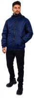Jacket demi-season Bomber-Lux (tk.Dyuspo), men's, insulated, fabric: dark blue