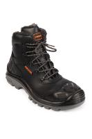 Boots with composite toe cap and kevlar insole insulated black