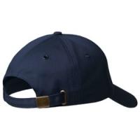 Baseball cap dark blue with met. clasp