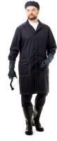 Dressing gown for men "Chemist" for protection against acids and alkalis