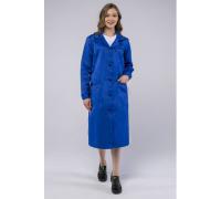 Women's dressing gown Torch ITR cornflower blue