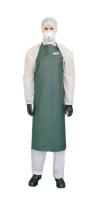Apron Chemical WPL olive, size 120x97 cm, fabric with PVC coating, square 480 g/sq.m.