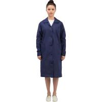 Women's dressing gown u02-KhL blue