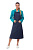Diagonal apron