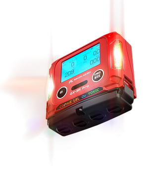 Газоанализатор RIKEN KEIKI GX-3R Pro — портативный 5-канальный детектор газа