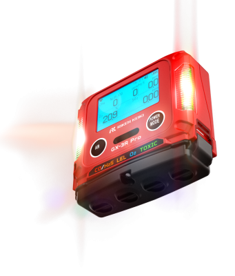 Газоанализатор RIKEN KEIKI GX-3R Pro — портативный 5-канальный детектор газа