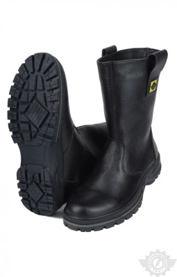 Boots "Titan" insulated black (genuine leather)
