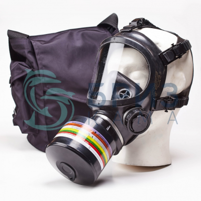 Средства индивидуальной защиты органов дыхания фильтрующие: противогаз фильтрующий "Бриз-3301(ППФ)" марки А1В1Е1К1Р1 R D с лицевой частью "Бриз-4301М(ППМ)" категория 2