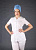 Women's medical suit FDW "Whiteness"
