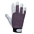 JLE305 Leather work gloves with padded lining