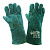 Leggings DIGGER+ split green with Kevlar thread (KRA012)