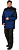 Winter jacket Europe (Duspo), men's, insulated, color: dark blue/black