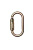 Oval carabiner AZ011T