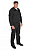 Security guard suit male rip-stop black