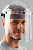 Protective face shield NBT1 Vision Classic Titanium