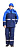 Winter work jacket SUNTAR for men, insulated, color: blue/cornflower