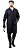 Dressing gown for men "Chemist" for protection against acids and alkalis