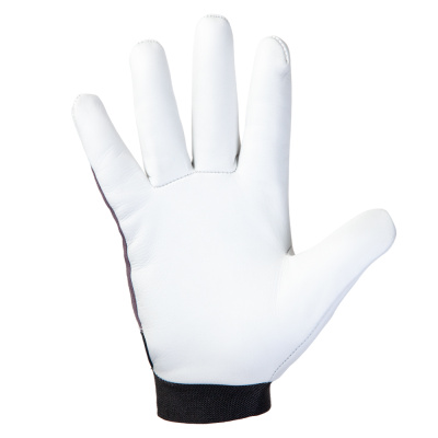 JLE305 Leather work gloves with padded lining