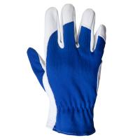 JLE321 Leather and cotton work gloves