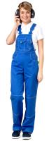 Bib pants for women summer "City" cornflower blue