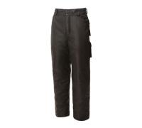 Insulated waterproof trousers, black